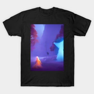 SURREAL GHOSTLY FIGURES ON HALLOWEEN NIGHT T-Shirt
